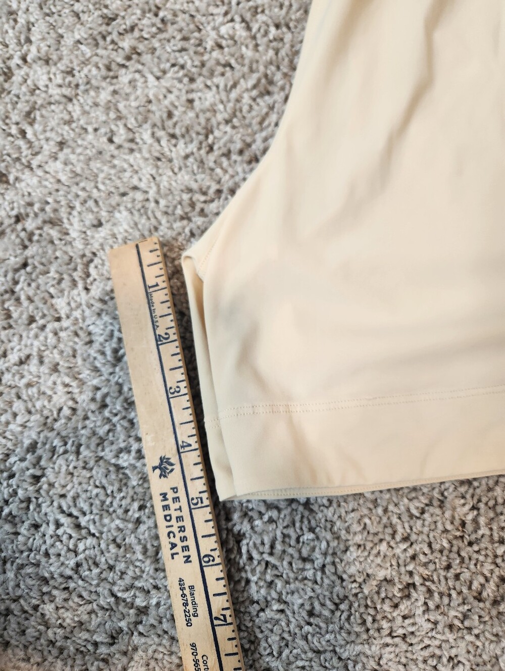 Lululemon Lightweight High-Neck Romper In Prosecco Size 4 - Picture 8 of 8